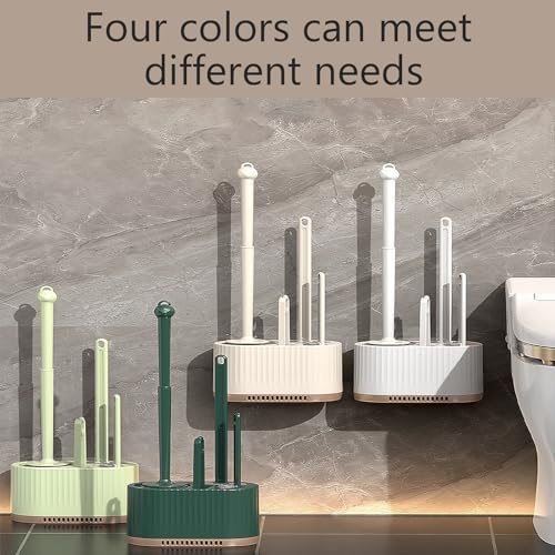 Bazasa 4 in 1 Toilet Brush and Holder Set 1