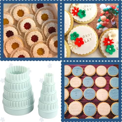 High-Quality Plastic Cookie Cutters Set of 8