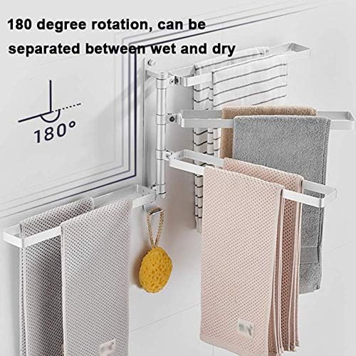 Rotating Aluminum Towel Holder
