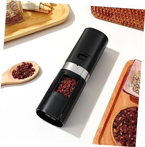 Automatic Pepper Salt Grinder Set with Stainless Steel Ball
