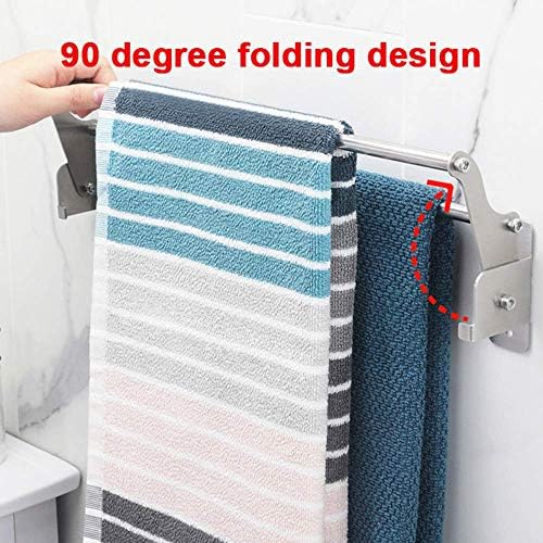 Stainless Steel Towel Rack with Double Towel Bar Organize Your Wash Effortlessly