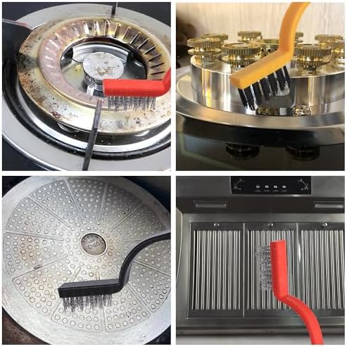 13pcs Crevice Cleaning Brush Set for Kitchen and Window Use