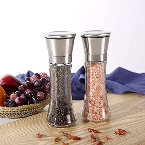 Adjustable Salt Pepper Mill Set