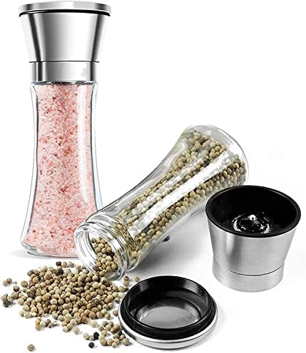 Adjustable Salt Pepper Mill Set