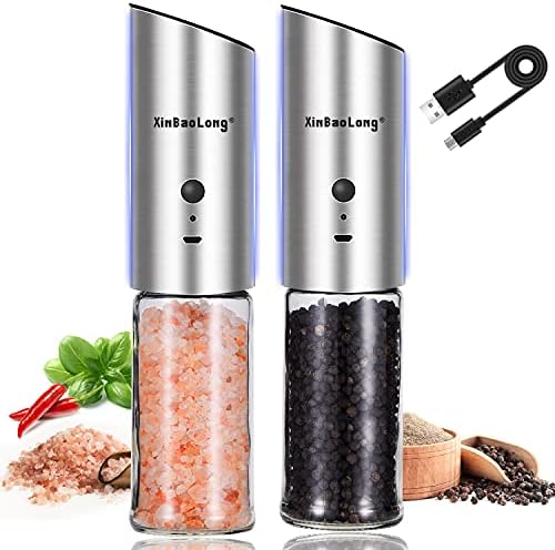 USB Rechargeable Electric Salt and Pepper Grinder - Best Features Youll Love