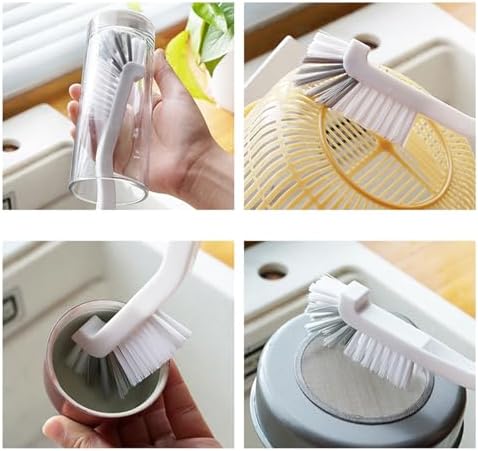 Powerful Curved Cleaning Brush for Kitchen Difficulties