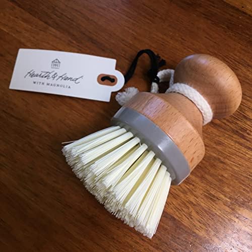 Hearth Hand Hand palm dish brush with magnolia scent
