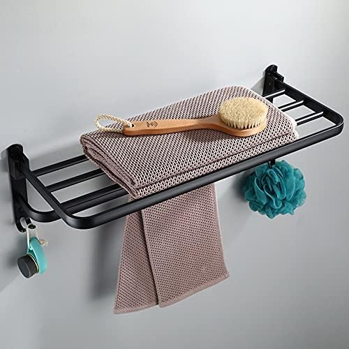 DCIustfHE Aluminum Towel Rail Black