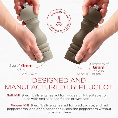 Peugeot Paris uSelect 7 Salt Pepper Mill Set - Manual Mills