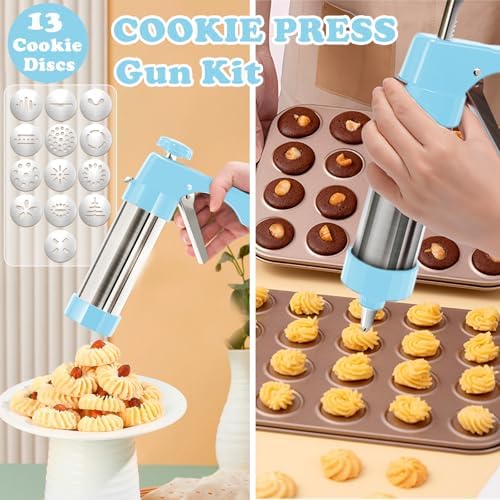 Stainless Steel Spritz Cookie Press Decorator