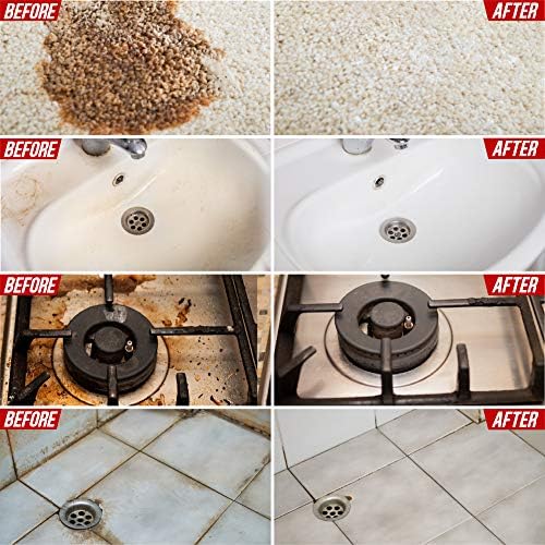 CLEANZOID Drill Brush Set for Grout Tiles Sinks Kitchen Bathroom Cleaning