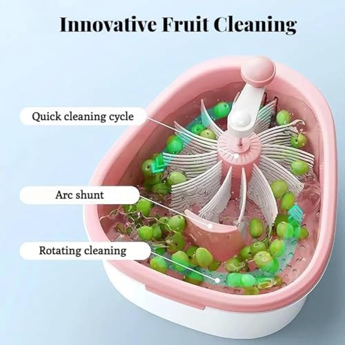 Fruit Washer Spinner Bowl Strong Safe