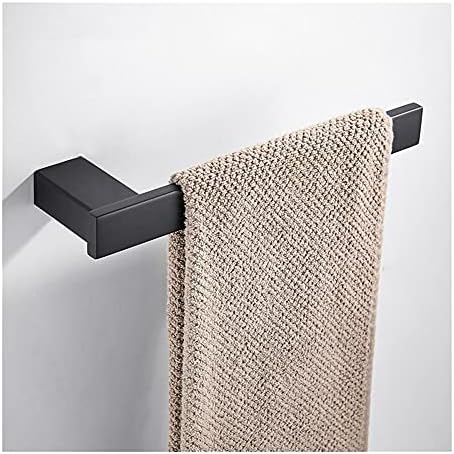 Modern Bathroom Towel Rail GoldBlack Stainless Steel Wall-Mounted Long-Lasting