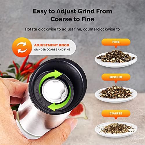 USB Rechargeable Electric Salt and Pepper Grinder - Best Features Youll Love