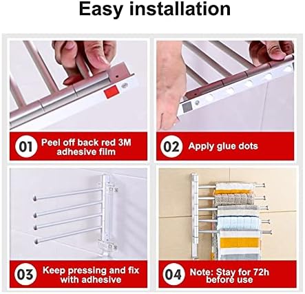 Towel Rail Rack for Bathroom Kitchen
