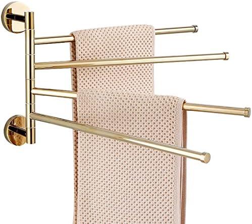 Premium Rotating Towel Holder with Brass Construction