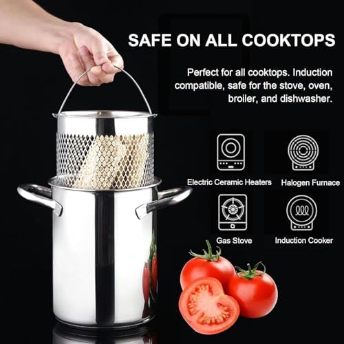 4L Stainless Steel Steamer Pot