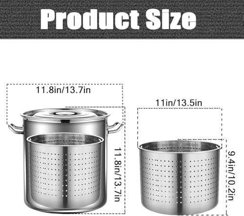 Stainless Steel Steamer Cookware Set