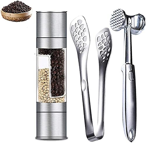 Salt Pepper Grinder Shakers Set