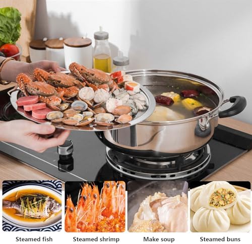 Sturdy STEamer Pot with Glass Lid