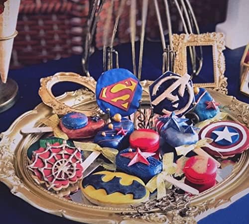 4PCS Super Hero Cookie Cutter Set Batman Superman Cartoon