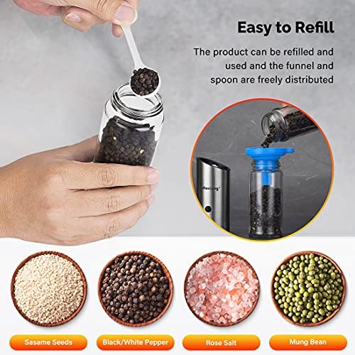 USB Rechargeable Electric Salt and Pepper Grinder - Best Features Youll Love
