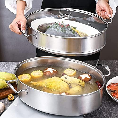 Stainless Steel Oval Fish Steamer