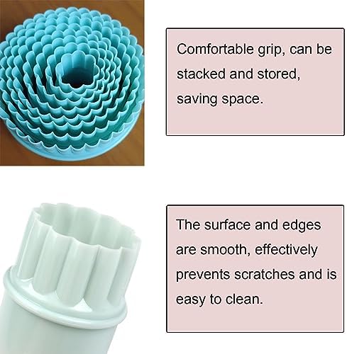 NentMent 8-Piece Round Cookie Cutters
