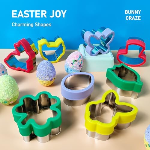 Durable 8-Piece Cookie Cutters Set