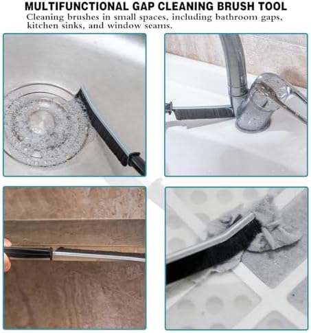 Eugelrom Gap Cleaning Brush with nylon bristles for bathroom kitchen tile cleaning