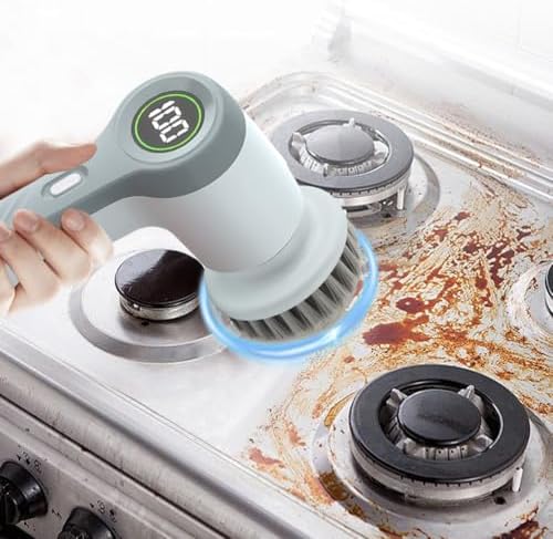 LVOERTUIG 4PCS Precision Tile Scrub Set