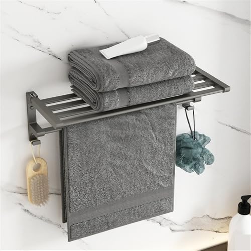 Space Aluminum Towel Rack 50cm Wall Mounted