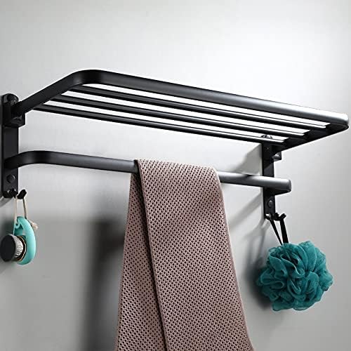 DCIustfHE Aluminum Towel Rail Black