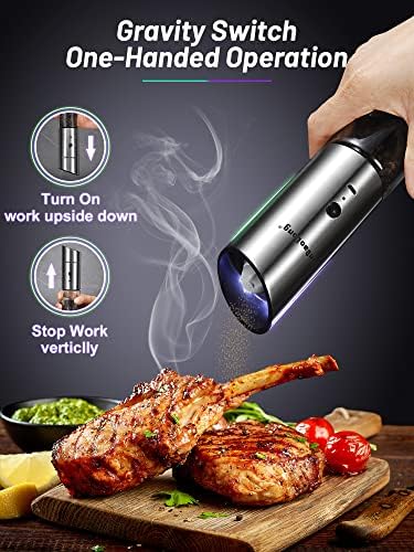 Adjustable USB Salt Pepper Grinder