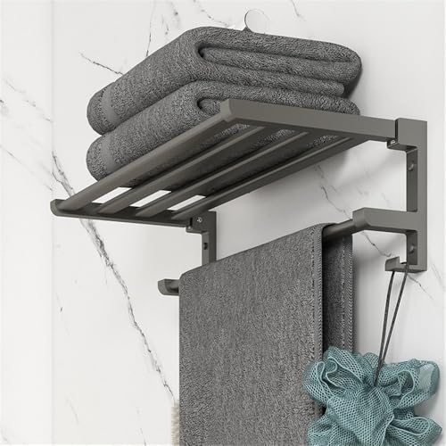 Space Aluminum Towel Rack 50cm Wall Mounted