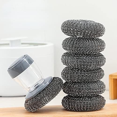 7-Piece Automatic Liquid Adding Washing Brush Set