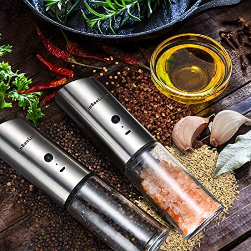 USB Rechargeable Electric Salt and Pepper Grinder - Best Features Youll Love